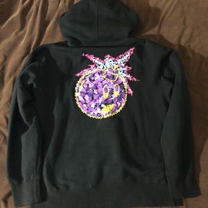 The Hundreds Zip Up Hoodie